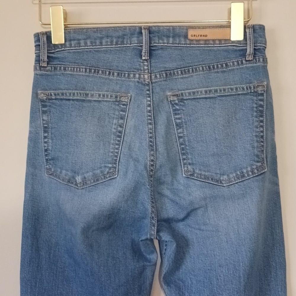 GRLFRND Kendall Super Stretch High Rise Skinny Jeans, Amelia Wash, Size 28 - Picture 7 of 12
